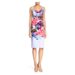 Ted Baker “Emore” Dress Blue “Floral Bouquet”